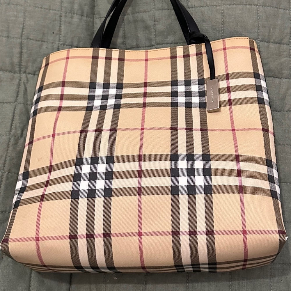 Burberry London Nova Check handbag
